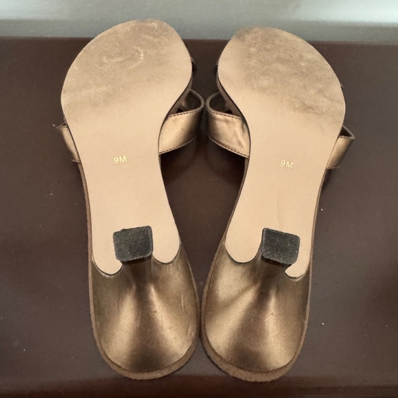 A/M Ladies beaded toe slides size 9 - Picture 4 of 5